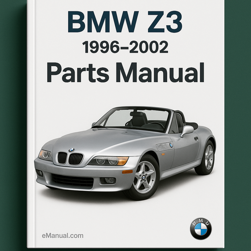 BMW Z3 1996-2002 Parts Manual