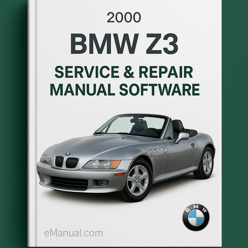 2000 BMW Z3 Service & Repair Manual Software