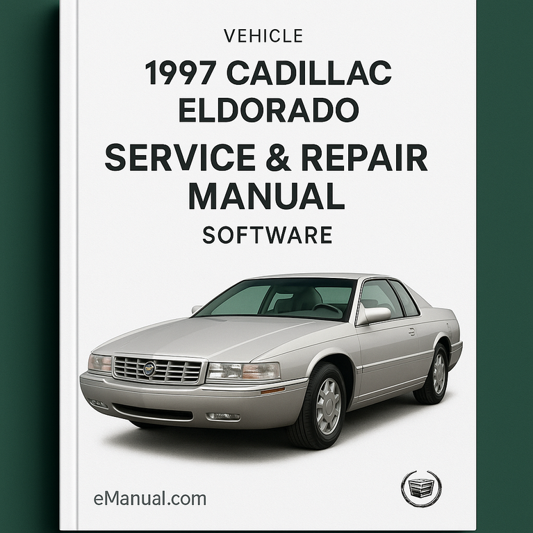 1997 Cadillac Eldorado Service & Repair Manual Software