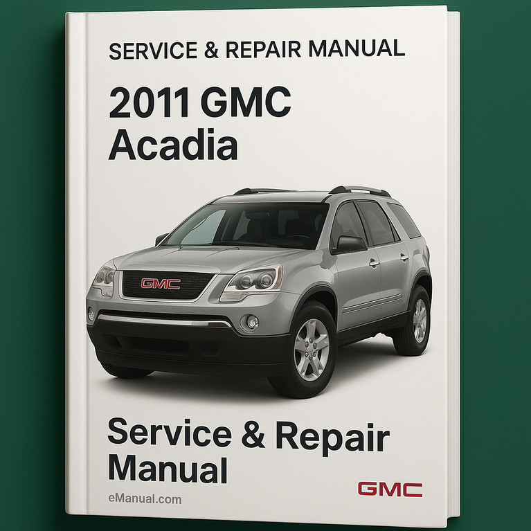 Software del manual de servicio y reparación de GMC Acadia 2011