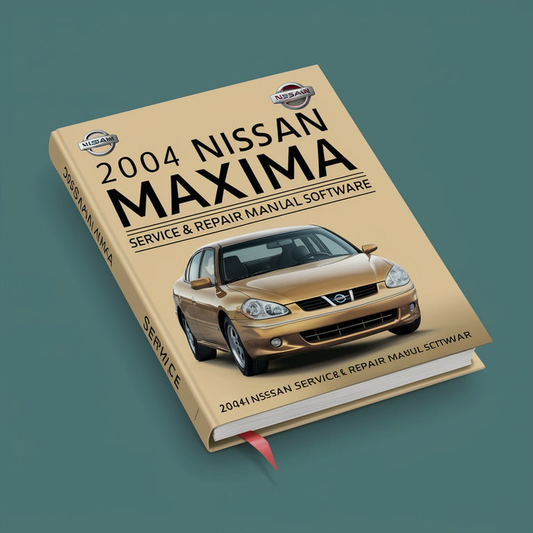 2004 Nissan Maxima Service- und Reparaturhandbuch-Software