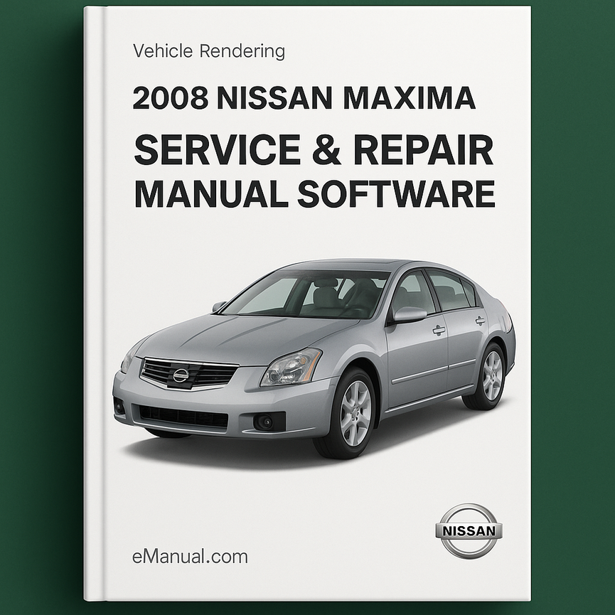 2008 Nissan Maxima Service & Repair Manual Software
