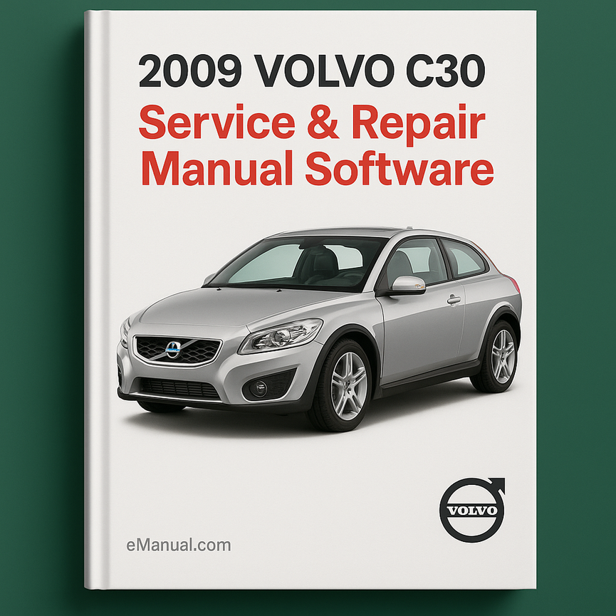 2009 Volvo C30 Service & Repair Manual Software