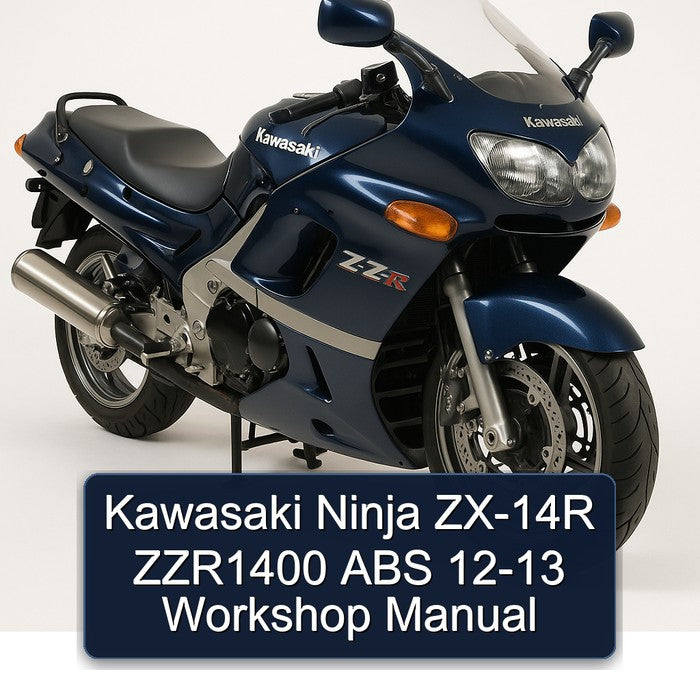 Kawasaki Ninja ZX-14R ZZR1400 ABS 12-13 Workshop Manual