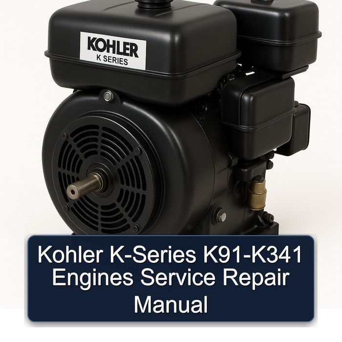 Kohler K-Series K91-K341 Engines Service Repair Manual