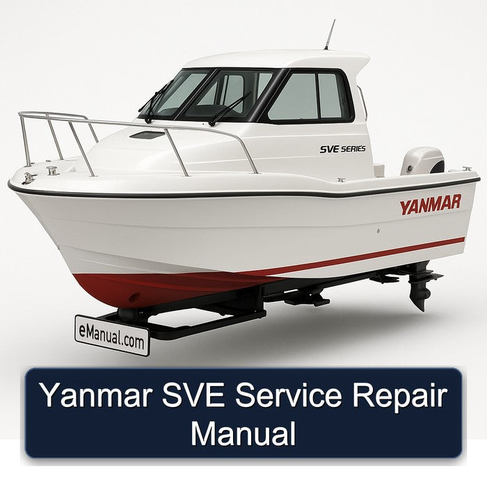 Yanmar SVE Service Repair Manual