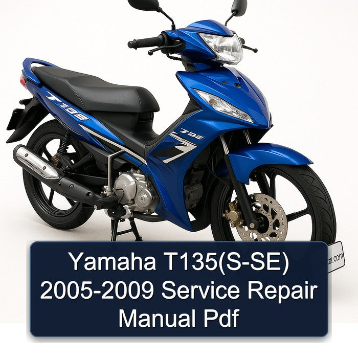 Yamaha T135(S-SE) 2005-2009 Service Repair Manual Pdf