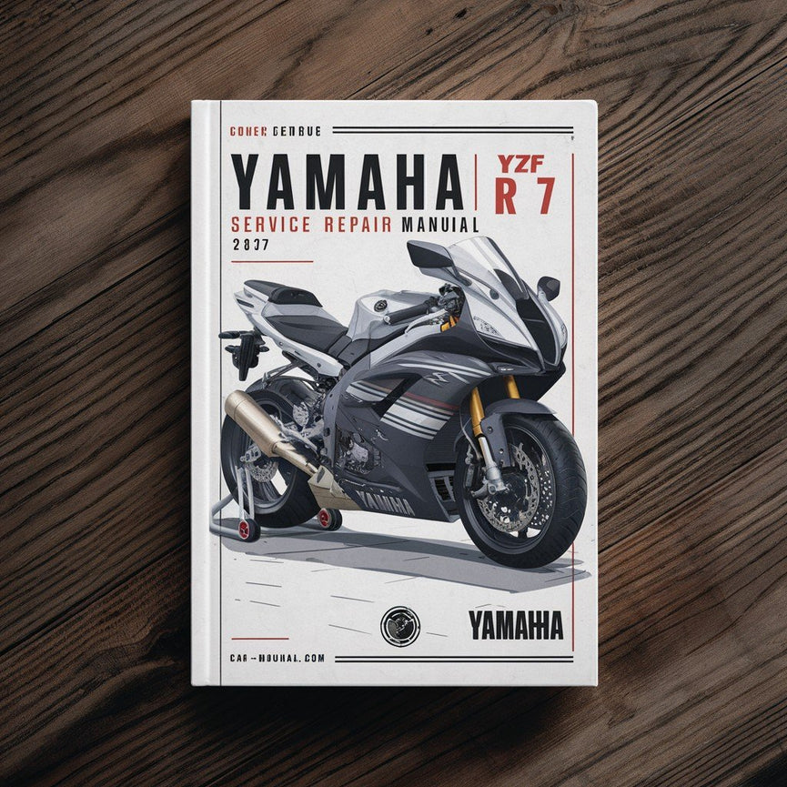 Manual de servicio y reparación de Yamaha YZf R7