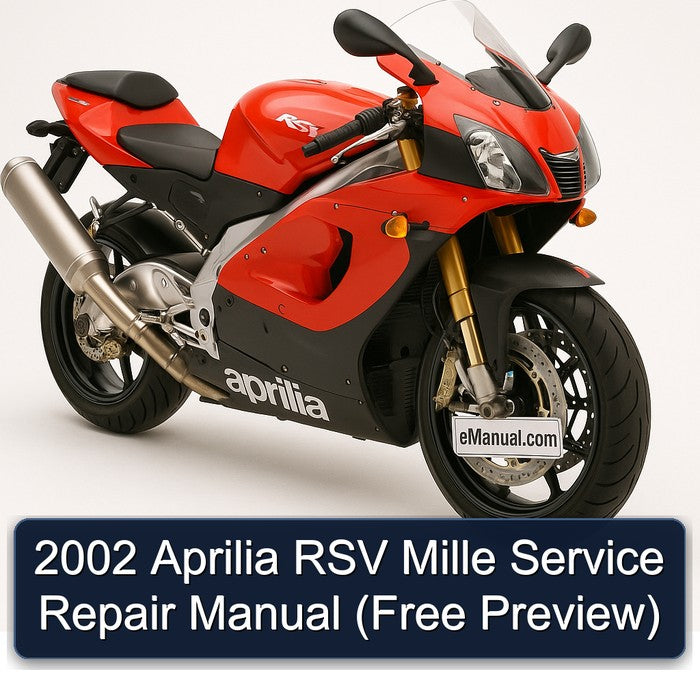 2002 Aprilia RSV Mille Service Repair Manual (Free Preview)