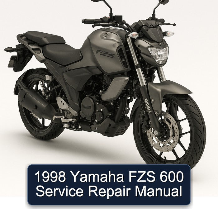 1998 Yamaha FZS 600 Service Repair Manual