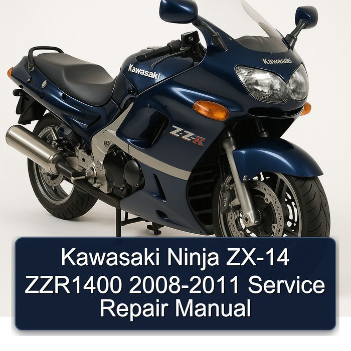 Kawasaki Ninja ZX-14 ZZR1400 2008-2011 Service Repair Manual