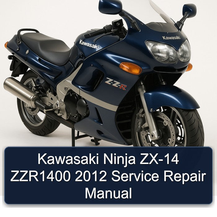 Kawasaki Ninja ZX-14 ZZR1400 2012 Service Repair Manual