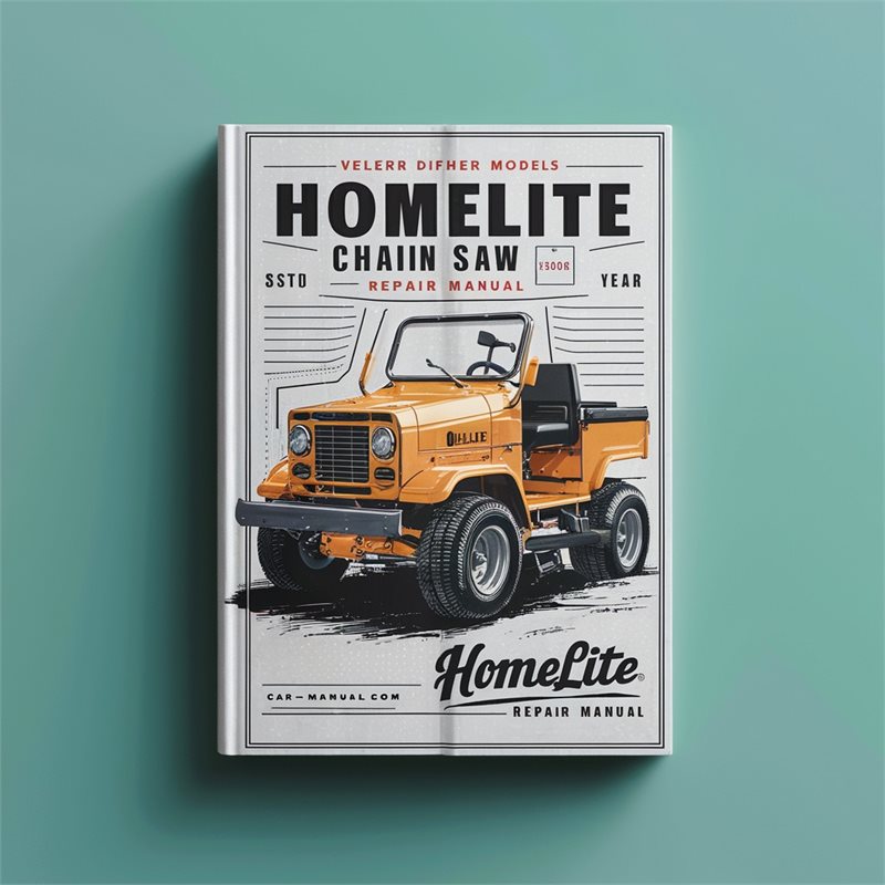 HOMELITE CHAIN SAW Repair Manual COVERS MANY DIFFERENT ModelS PDF