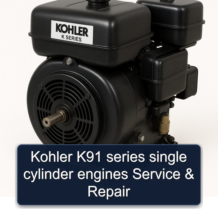 Kohler K91 series single cylinder engines Service & Repair