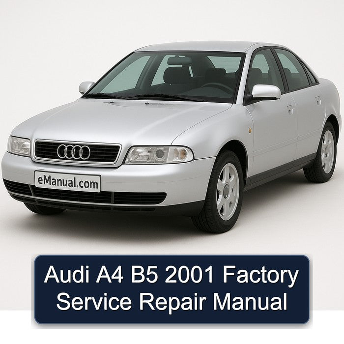 Audi A4 B5 2001 Factory Service Repair Manual