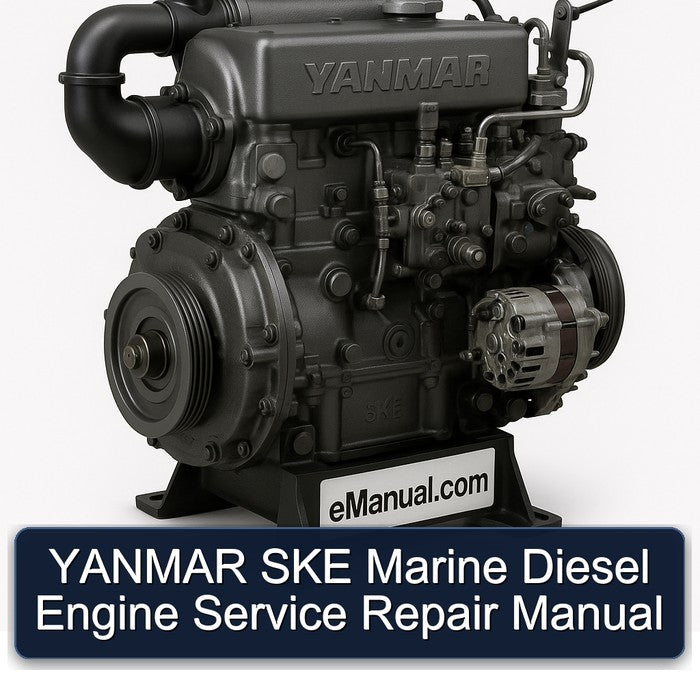 YANMAR SKE Marine Diesel Engine Service Repair Manual