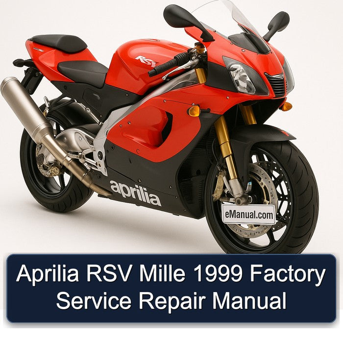 Aprilia RSV Mille 1999 Factory Service Repair Manual
