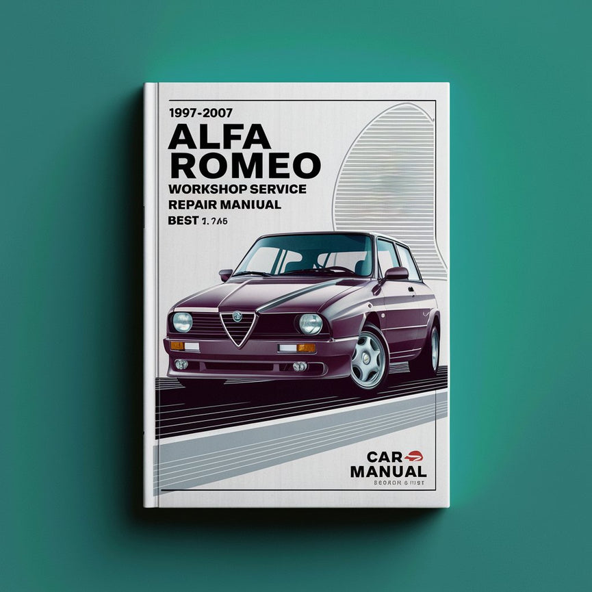 1997-2007 Alfa Romeo 156 Workshop Service Repair Manual (EN-DE-ES-FR-IT-NL-PL-GK-PT-CZ-TR) Best