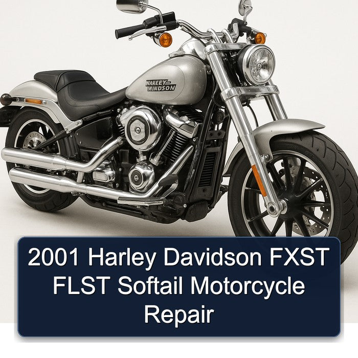 2001 Harley Davidson FXST FLST Softail Motorcycle Repair