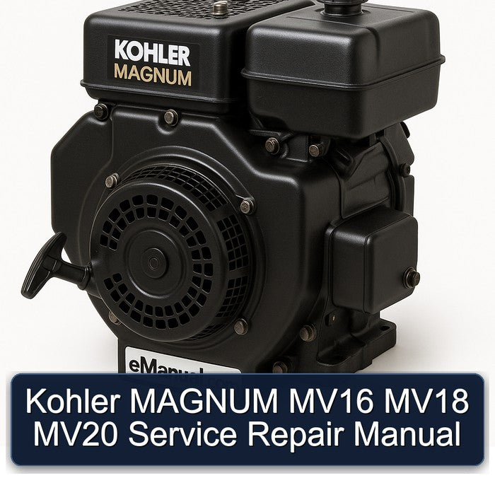 Kohler MAGNUM MV16 MV18 MV20 Service Repair Manual