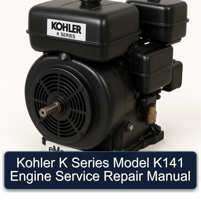 Kohler K Series Model K141 Engine Service Repair Manual