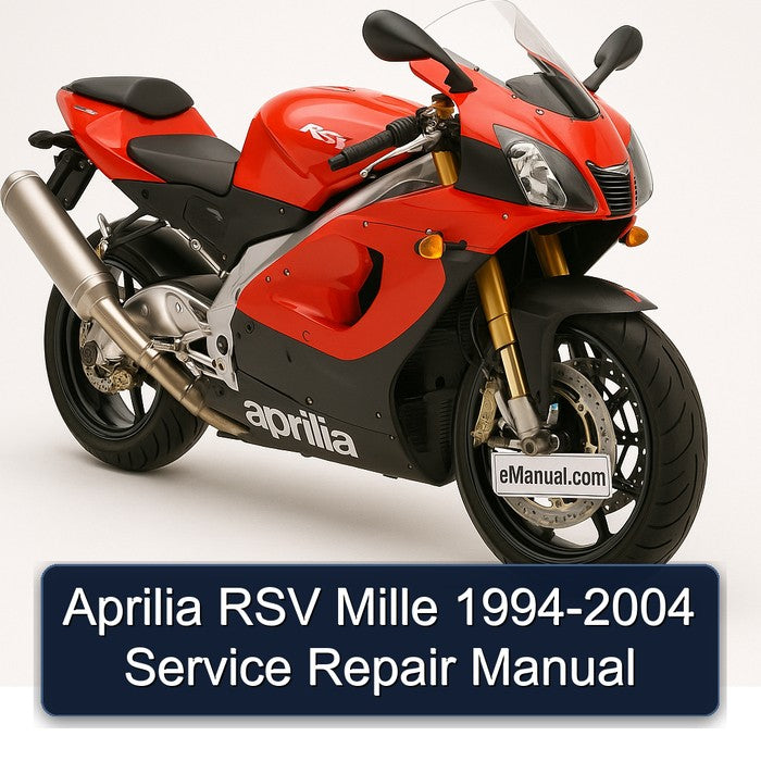 Aprilia RSV Mille 1994-2004 Service Repair Manual