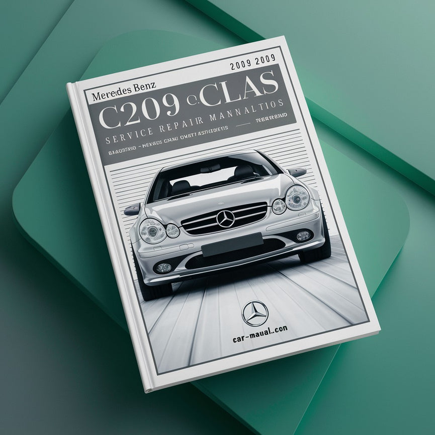 Manual de servicio y reparación del Mercedes Benz C209 CLK Class 2003-2009