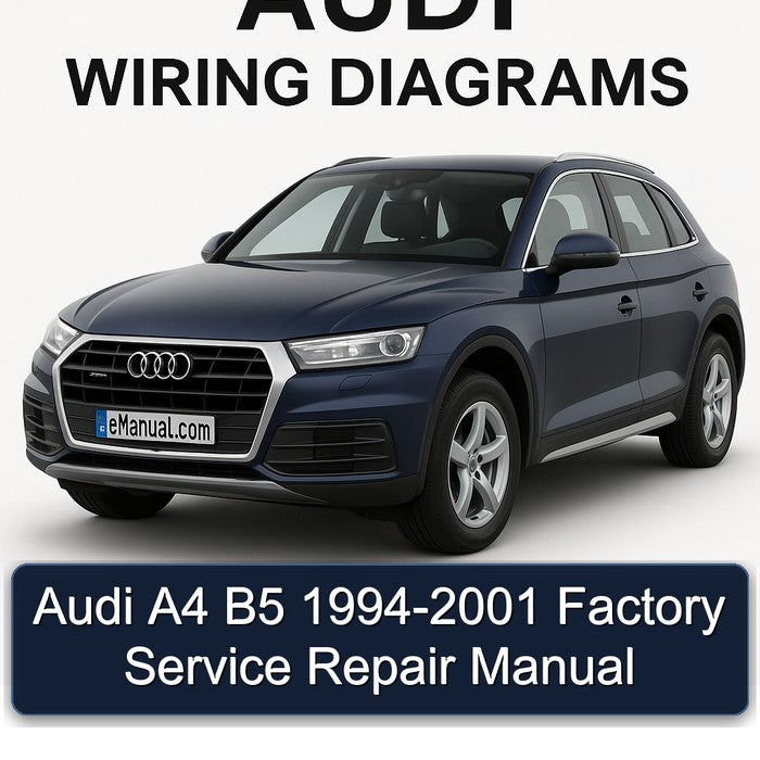 Audi A4 B5 1994-2001 Factory Service Repair Manual