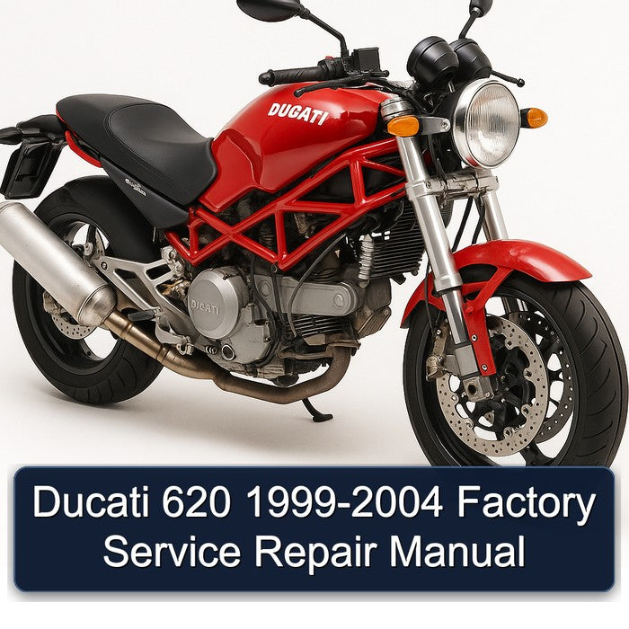 Ducati 620 1999-2004 Factory Service Repair Manual