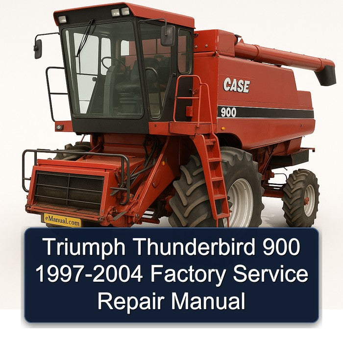 Triumph Thunderbird 900 1997-2004 Factory Service Repair Manual