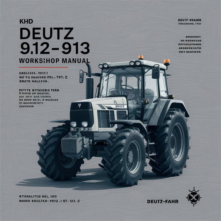 KHD Deutz 912-913 Workshop Manual FL912.B/FL 913/C PDF