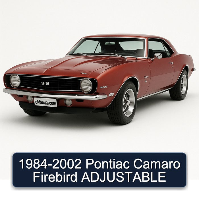 1984-2002 Pontiac Camaro Firebird ADJUSTABLE