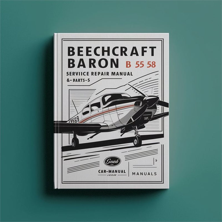 Beechcraft Baron B 55 56 58 Service Manual & Parts -5- Manuals - Improved - PDF