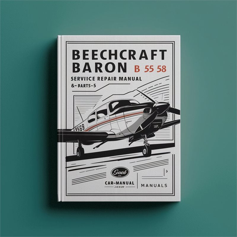 Beechcraft Baron B 55 56 58 Service Manual & Parts -5- Manuals - Improved - PDF