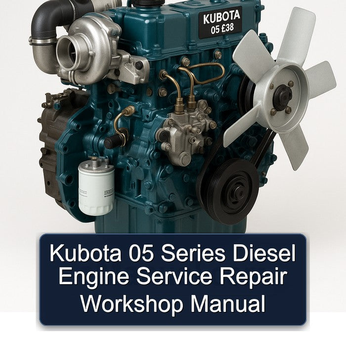 Kubota 05 Series Diesel Engine Service Repair Workshop Manual