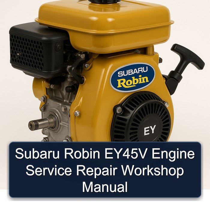 Subaru Robin EY45V Engine Service Repair Workshop Manual