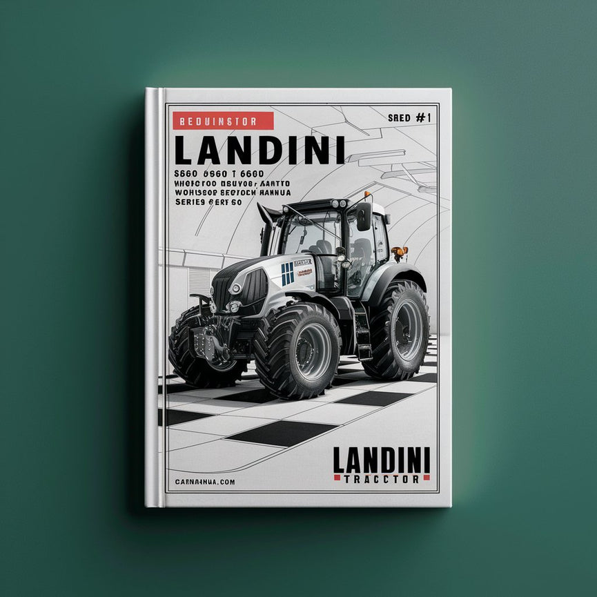Landini 5860 6860 7860 8860 Evolution Tractor Workshop Service Repair Manual Series 60 1