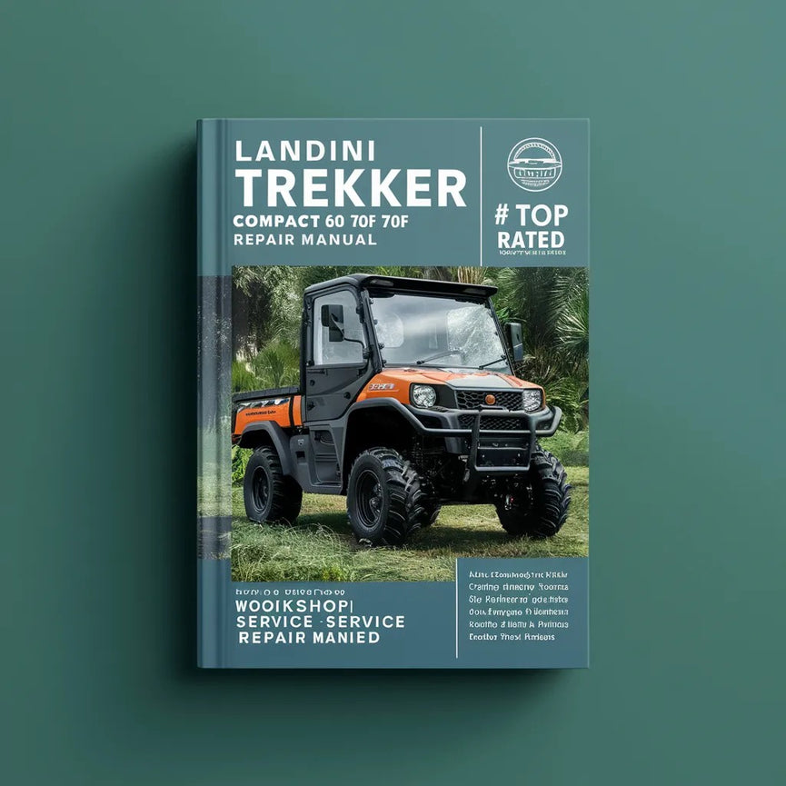 Landini Trekker Compact 60F 70F Workshop Service Repair Manual 1 Top Rated