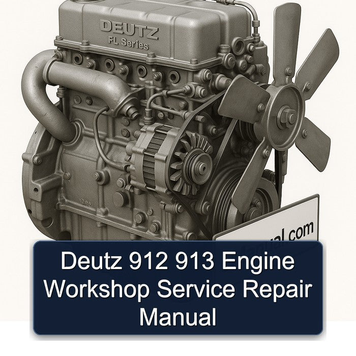 Deutz 912 913 Engine Workshop Service Repair Manual