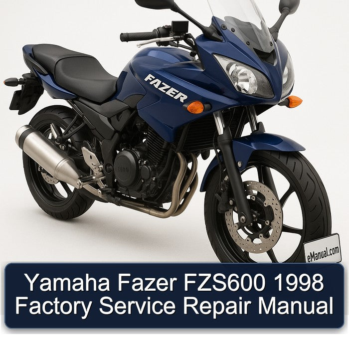 Yamaha Fazer FZS600 1998 Factory Service Repair Manual