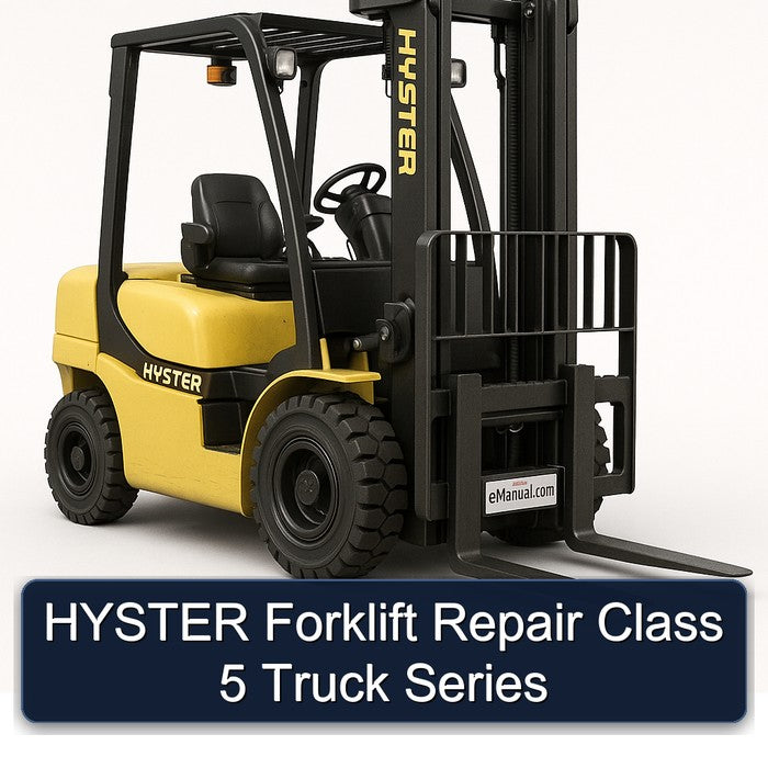HYSTER Forklift Repair Class 5 Truck Series
