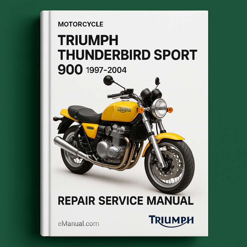 Triumph Thunderbird Sport 900 1997-2004 Repair Service Manual