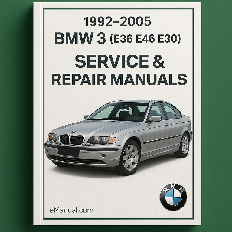 1992-2005 BMW 3 (E36 E46 E30) Service Repair Manuals