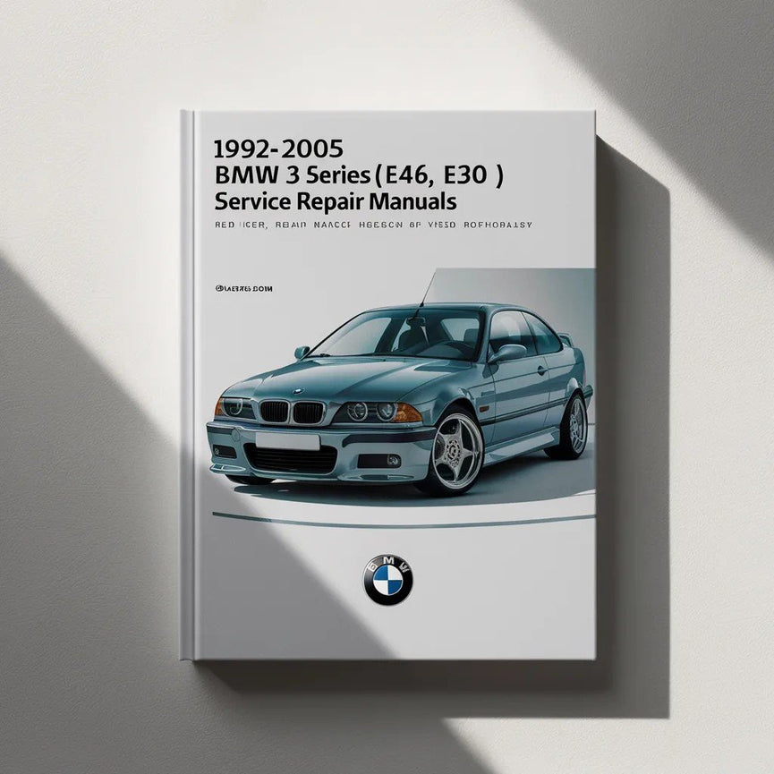 Manuales de servicio y reparación de BMW 3 (E36 E46 E30) 1992-2005