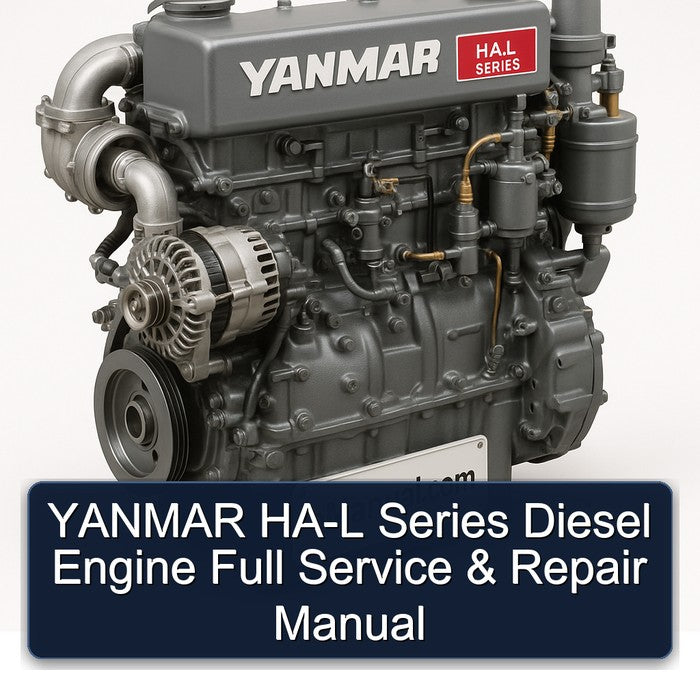 YANMAR HA-L Series Diesel Engine Full Service & Repair Manual