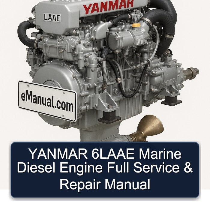 YANMAR 6LAAE Marine Diesel Engine Full Service & Repair Manual