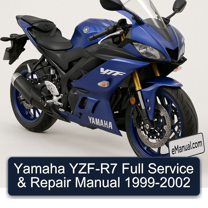 Yamaha YZF-R7 Full Service & Repair Manual 1999-2002