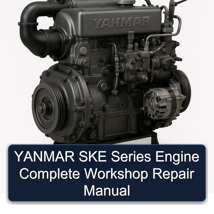 YANMAR SKE Series Engine Complete Workshop Repair Manual