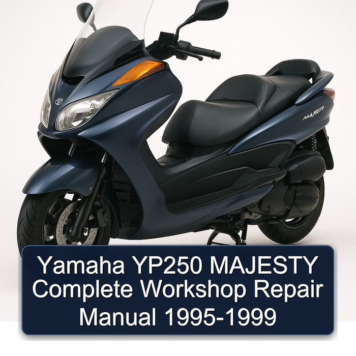 Yamaha YP250 MAJESTY Complete Workshop Repair Manual 1995-1999