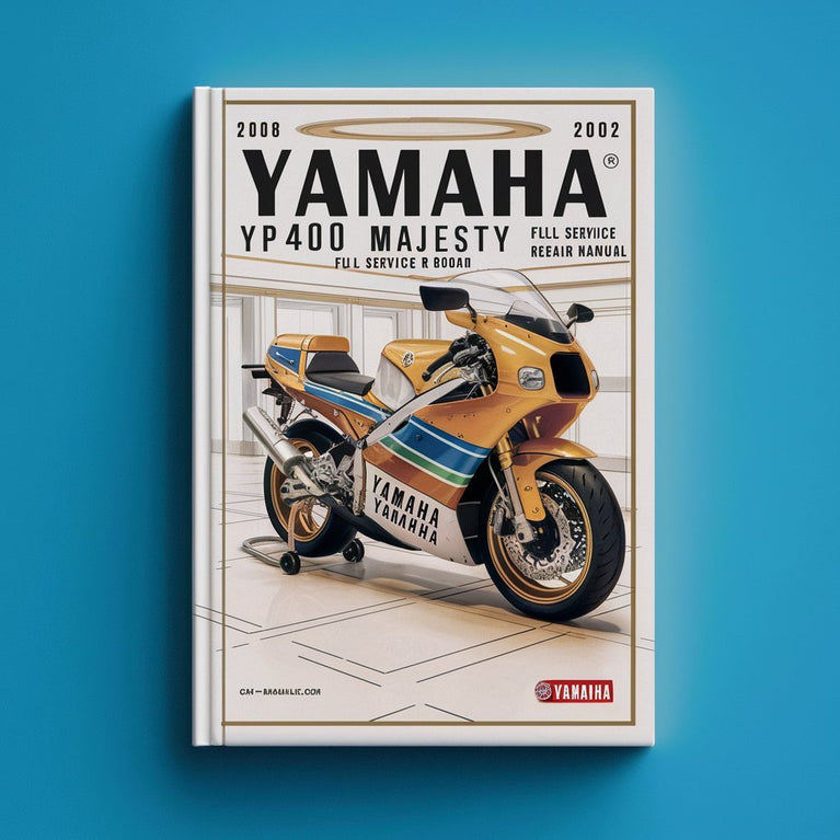 Yamaha YP400X YP400 MAJESTY Manual completo de servicio y reparación 2008-2012